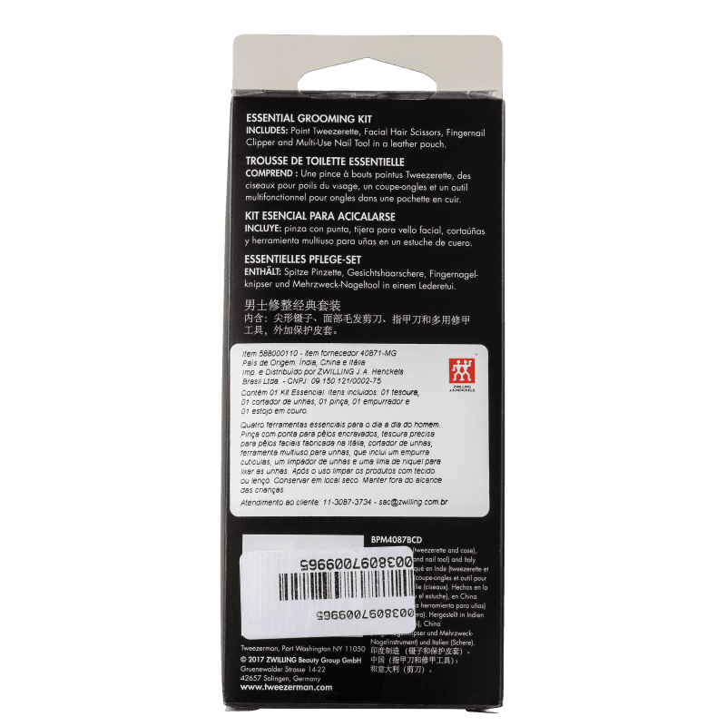 Kit Tweezerman GEAR Essencial (4 produtos)