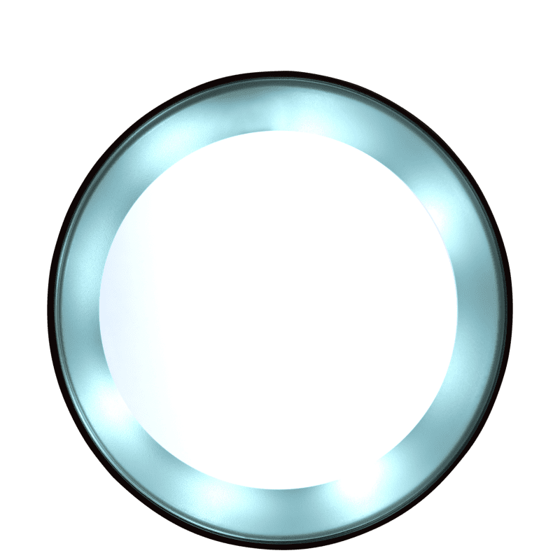Tweezerman 15x com Luz - Espelho de Aumento