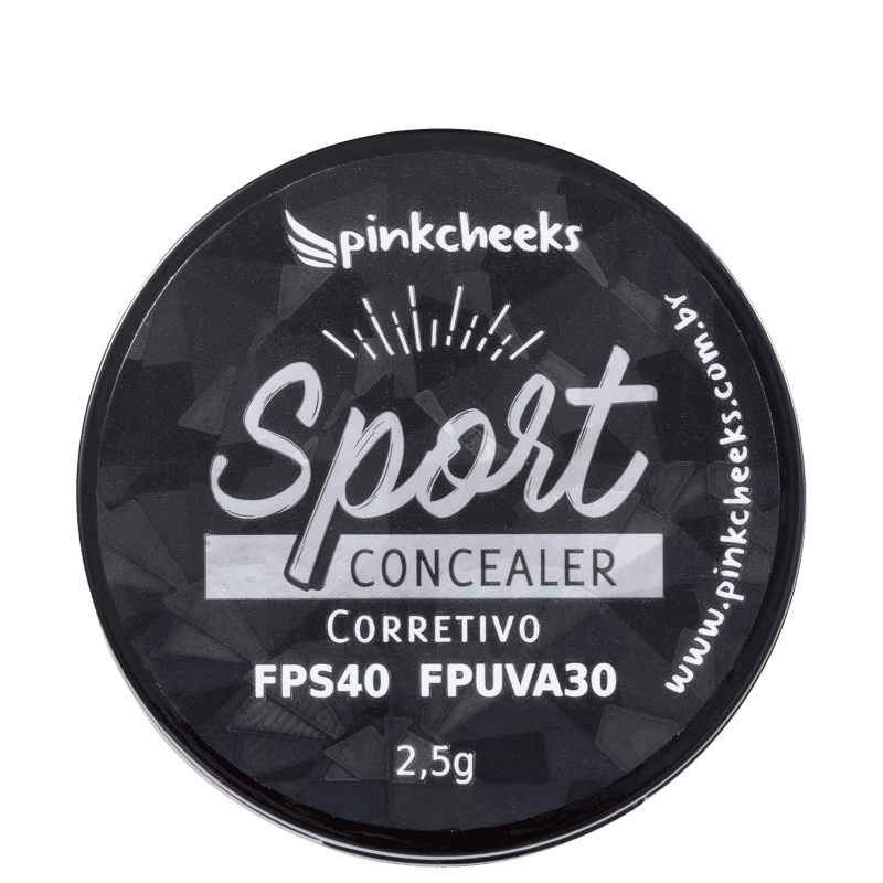 Pink Cheeks Sport Make Up FPS40 Bege Neutro - Corretivo Compacto 2,5g