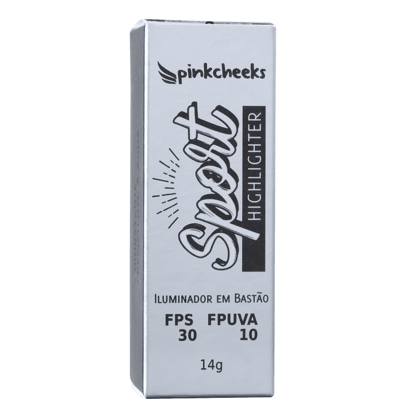 Pink Cheeks Sport Make Up Ivory - Iluminador Cintilante 14g