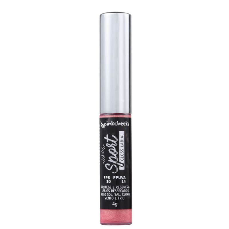 Pink Cheeks Sport Make Up FPS10 Gold Rose - Gloss Labial 4g