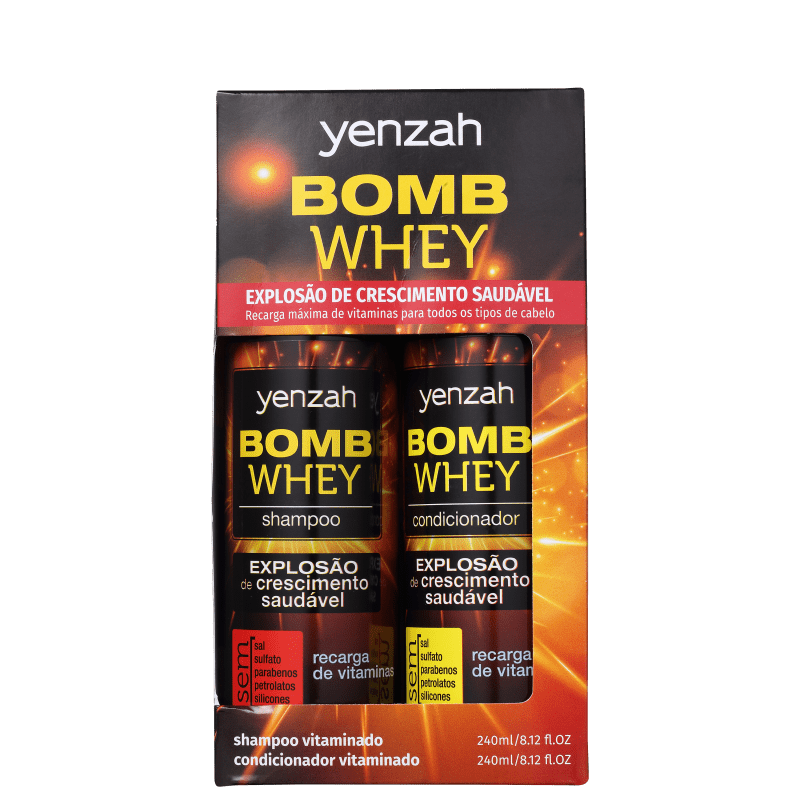 Kit Yenzah Power Whey Bomb Duo (2 Produtos)
