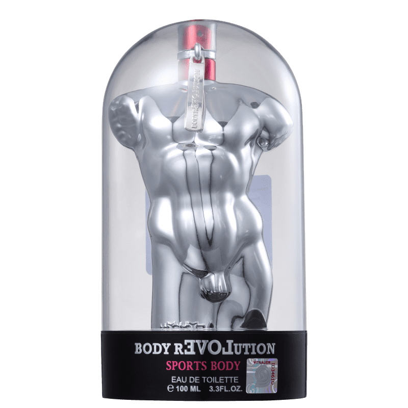 Body Revolution Sports Body Silver Georges Mezotti Coscentra Eau de Toilette - Perfume Masculino 100ml
