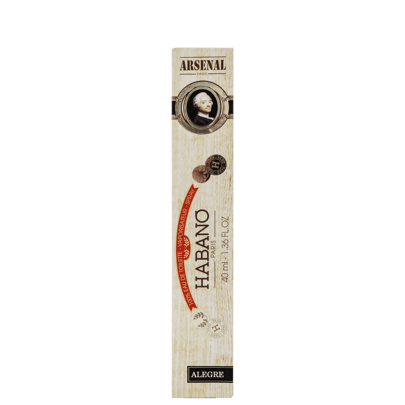 Alegre Habano Eau de Toilette - Perfume Masculino 40ml
