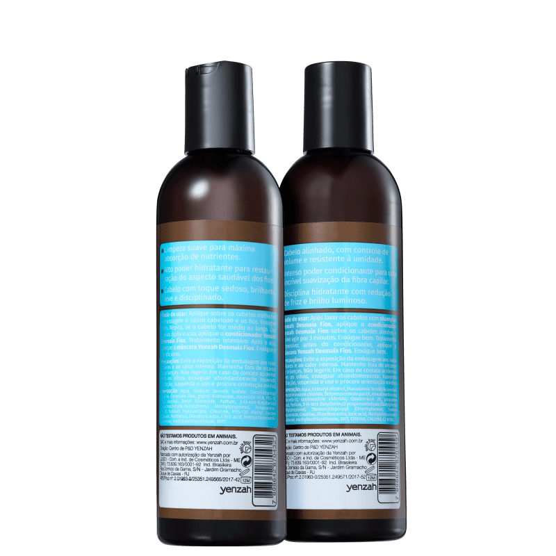 Kit Yenzah Desmaia Fios Duo (2 Produtos)