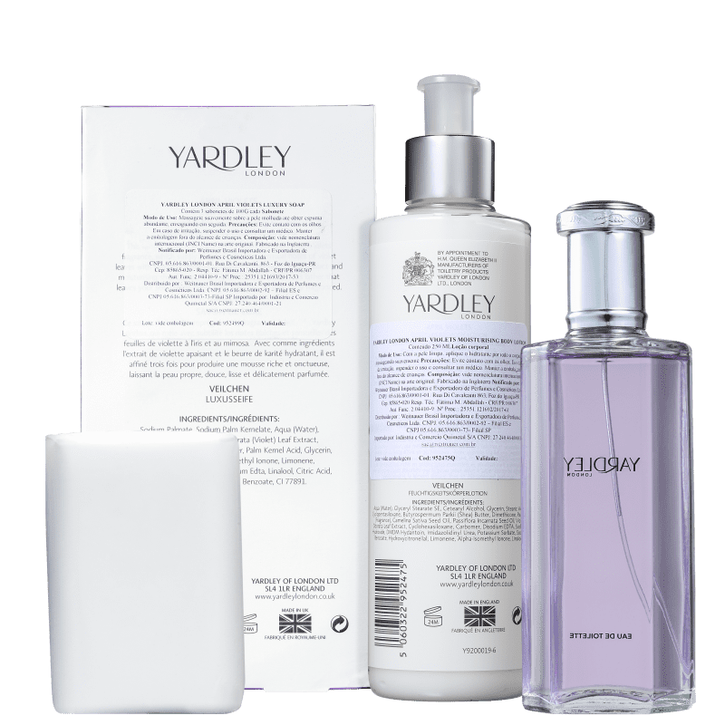 Kit Yardley April Violets (3 Produtos)