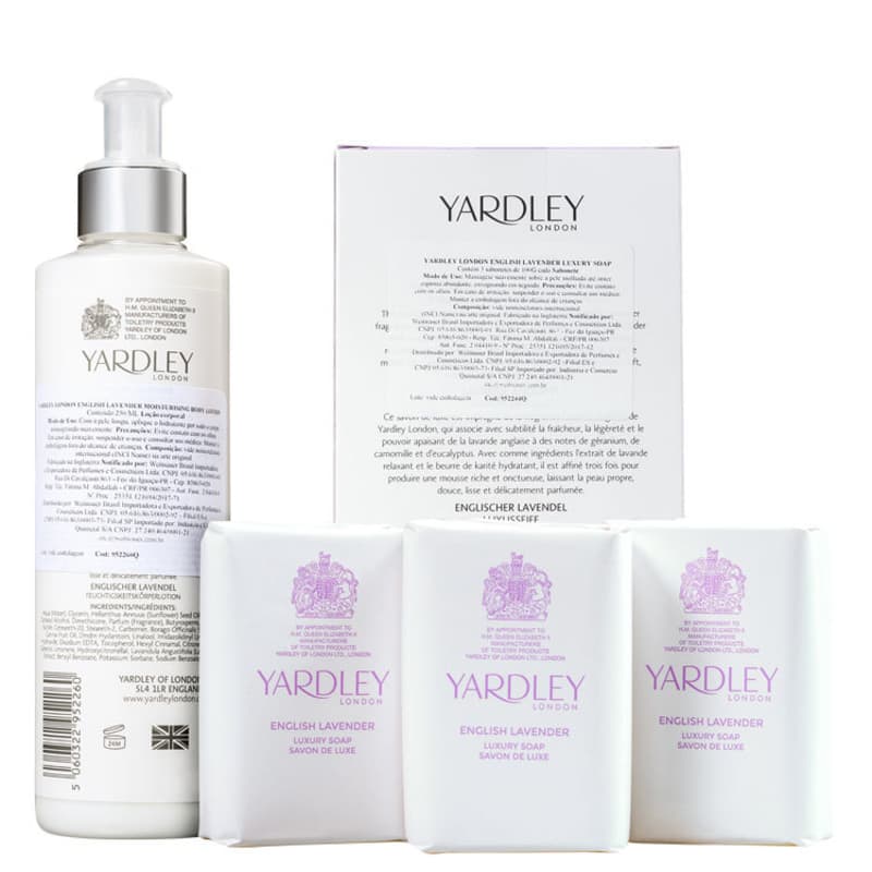 Kit Banho Yardley English Lavender (2 Produtos)