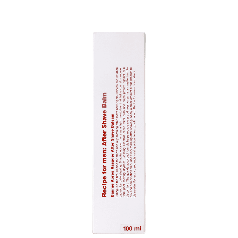 Recipe for Men - Loção Pós-Barba 100ml