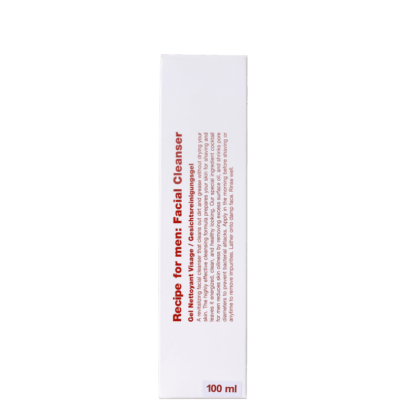 Recipe for Men - Gel de Limpeza Facial 100ml