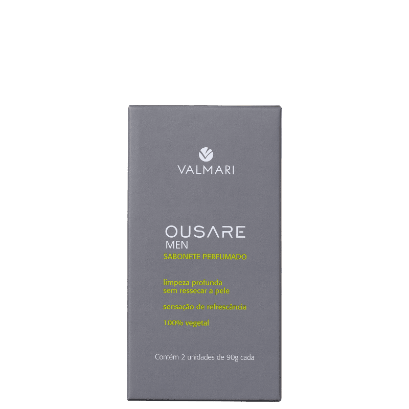 Kit Valmari Ousare Men Sabonetes Perfumados (2 unidades)