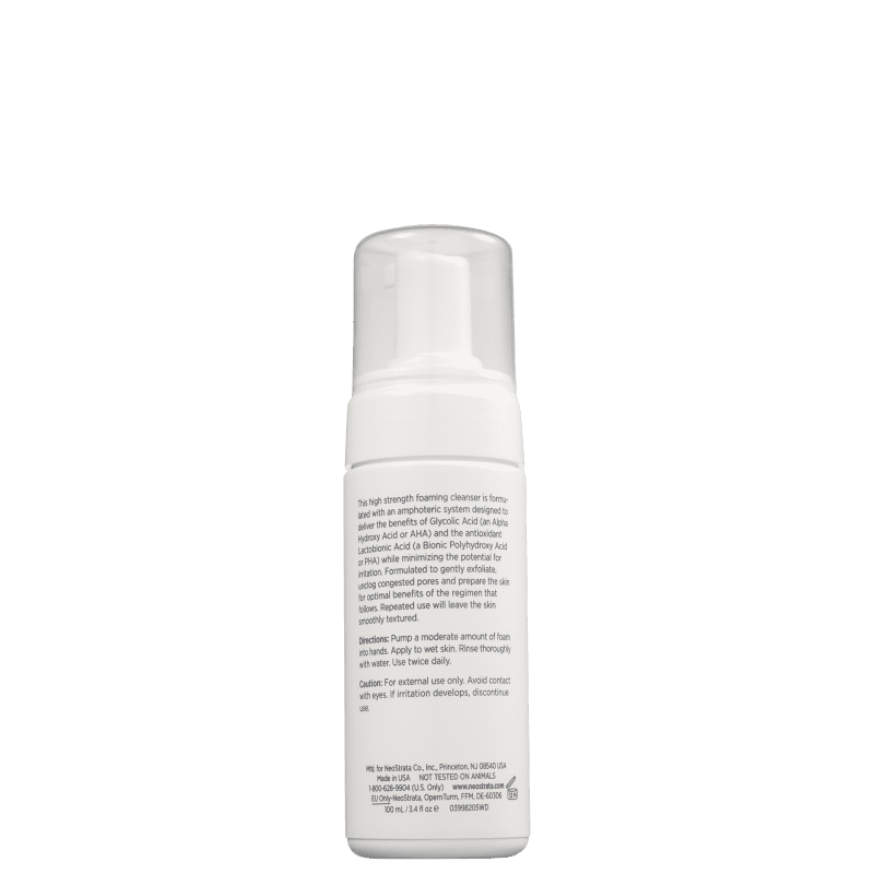 NeoStrata Resurface Foaming Glycolic Wash - Espuma de Limpeza Facial 100ml