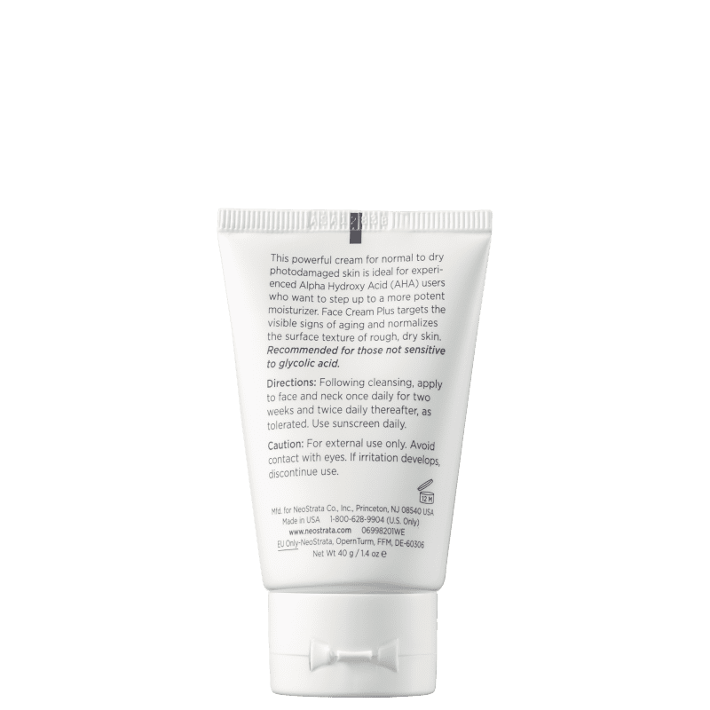 NeoStrata Resurface Face Cream Plus - Creme Anti-Idade Hidratante 40g