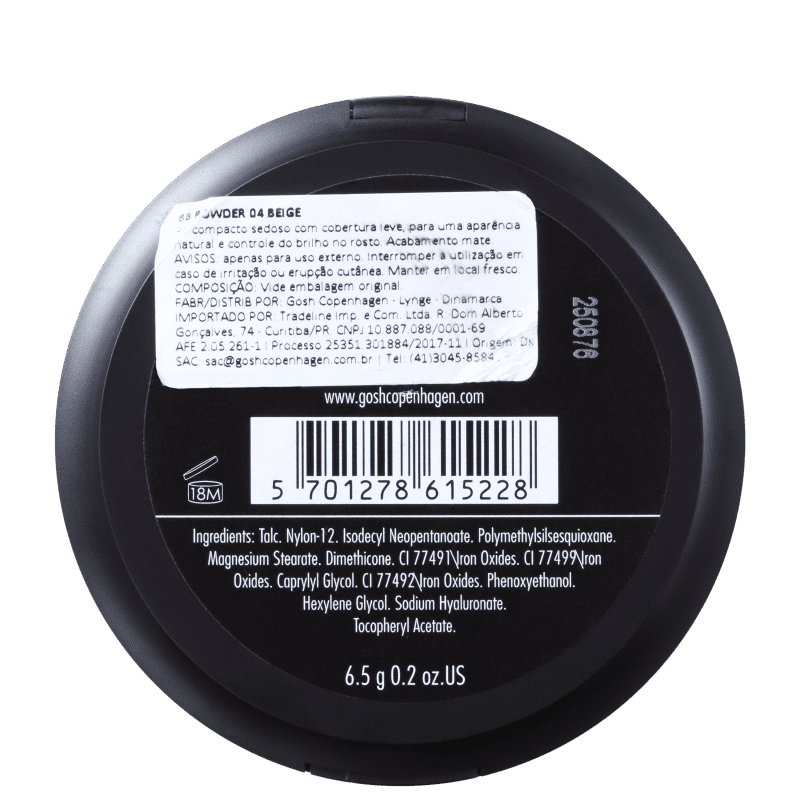 GOSH BB Powder Beige - Pó Compacto 6,5g