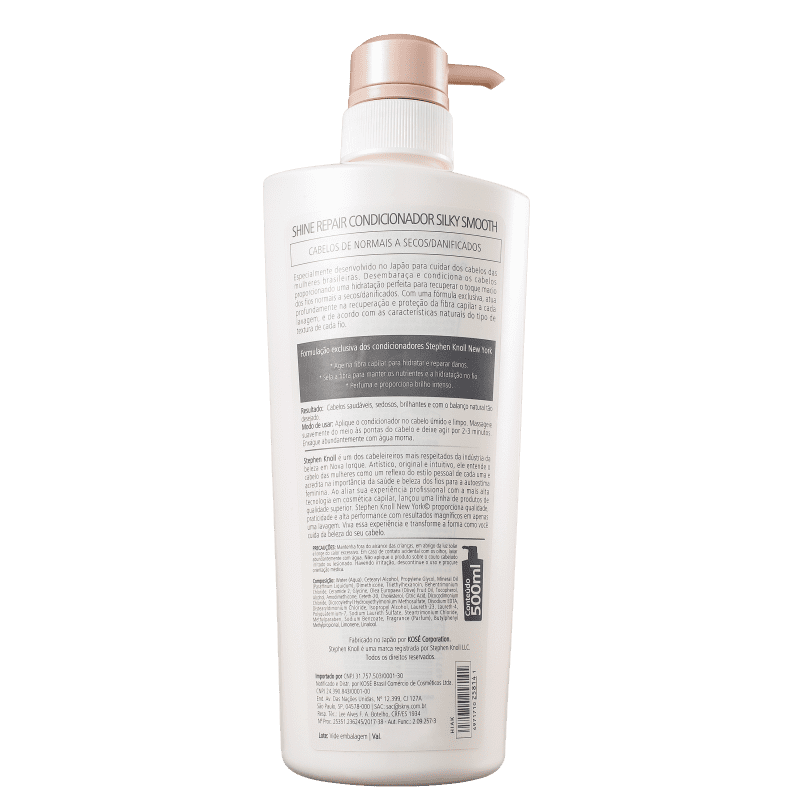 SHAMPOO SILKY SMOOTH PARA CABELOS NORMAIS A SECOS/DANIFICADOS - Minha Loja  de Beleza