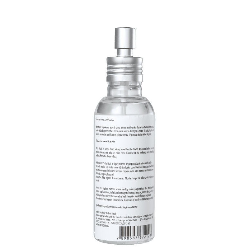 Elemento Mineral Água Floral de Hamamelis - Tônico Facial 120ml