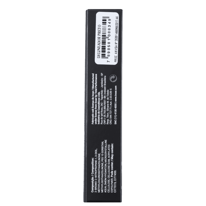 Delineador Líquido Preto 4ml