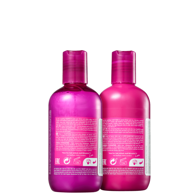 Kit Lee Stafford Here Come The Curls Cuidado Diário (2 Produtos)