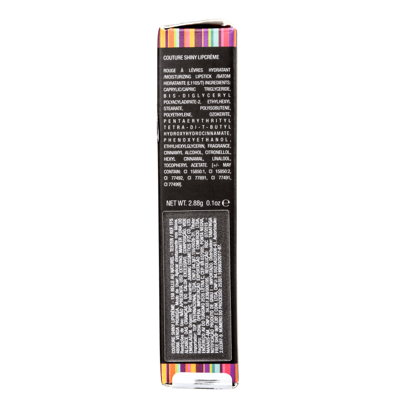 Joli Joli Couture Shiny Lipcreme 158 Belle Au Naturel - Batom 2,88g