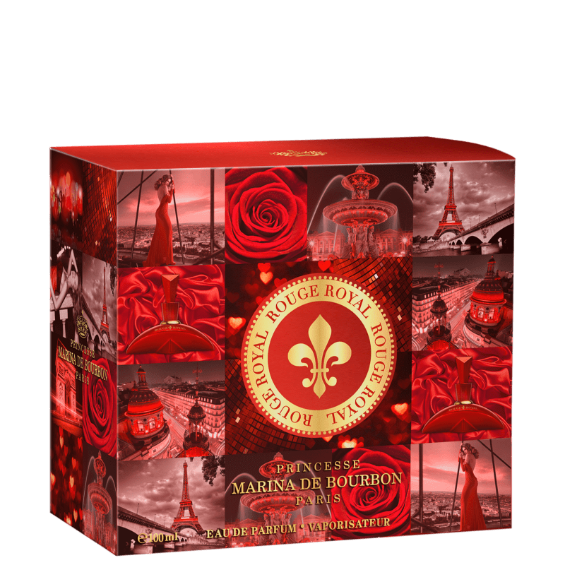 Rouge Royal Marina de Bourbon Eau de Parfum Edição Limitada - Perfume Feminino 100ml
