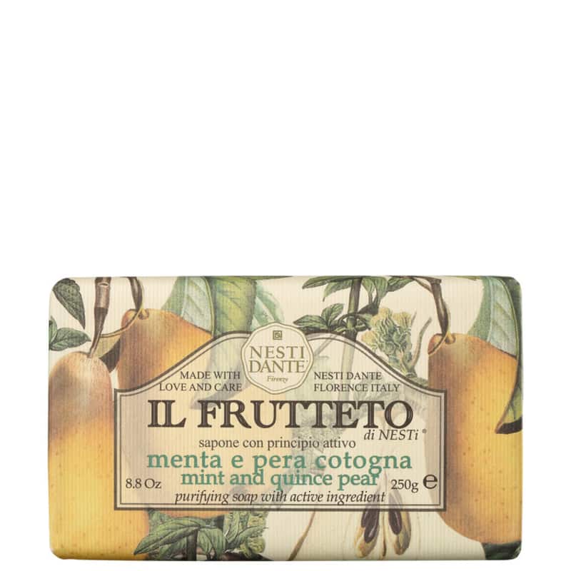 Nesti Dante Il Frutteto Menta e Pera Cotogna - Sabonete em Barra 250g