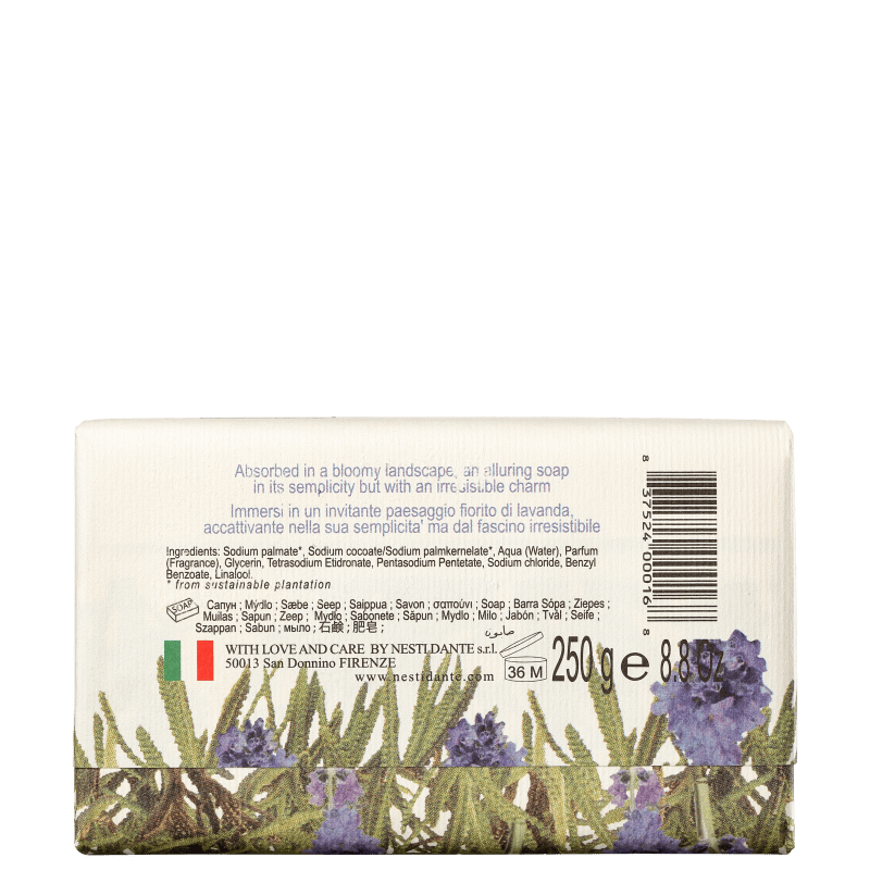 Nesti Dante Dei Colli Fiorentini Lavanda - Sabonete em Barra 250g