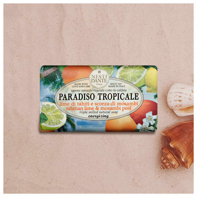 Nesti Dante Paradiso Tropicale Lima e Casca de Mosambi - Sabonete em Barra 250g
