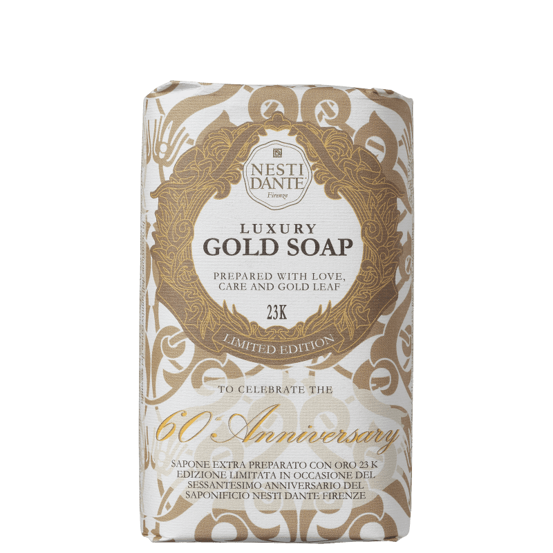 Nesti Dante Luxury Gold 60 Anniversary - Sabonete em Barra 250g