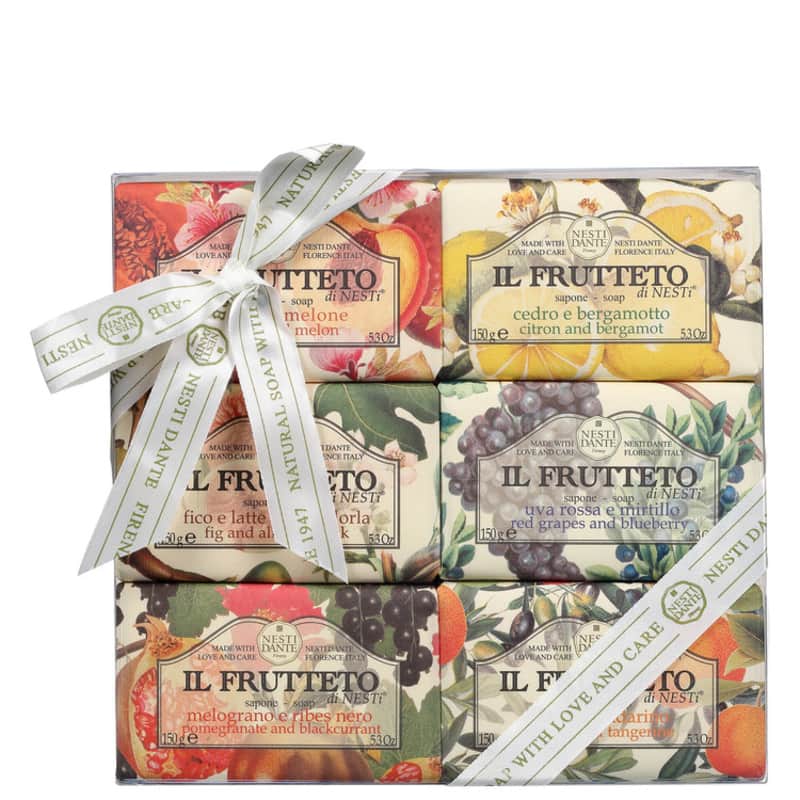 Kit Nesti Dante Collection Il Frutteto - Sabonetes em Barra 6x150g