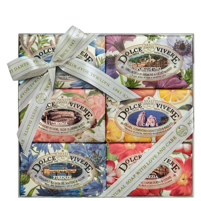 Kit Nesti Dante Collection Dolce Vivere - Sabonetes em Barra 6x250g