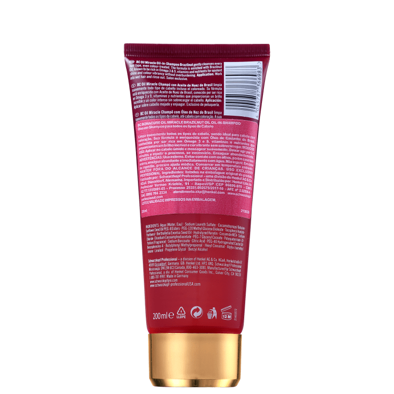 Schwarzkopf Professional BC Bonacure Oil Miracle Brazilnut - Shampoo 200ml