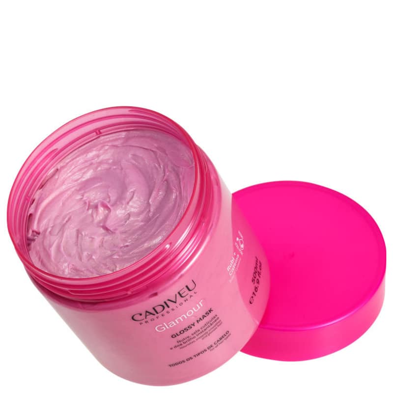 Cadiveu Professional Glamour Rubi Glossy - Máscara Capilar 500ml