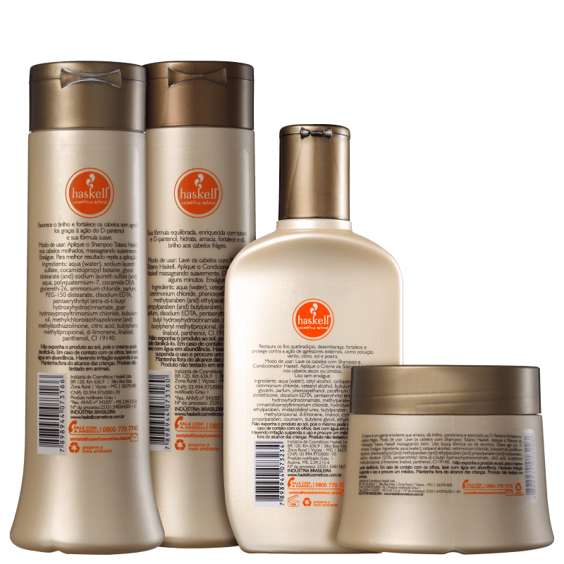 Kit Haskell Tutano Completo (4 Produtos)