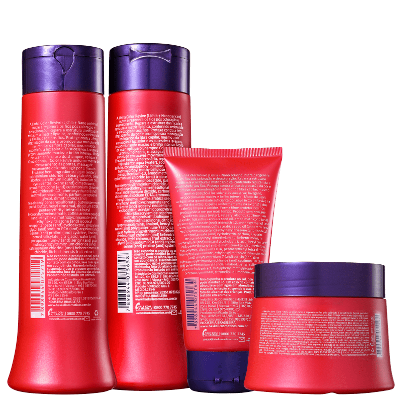 Kit Haskell Color Revive Completo (4 Produtos)