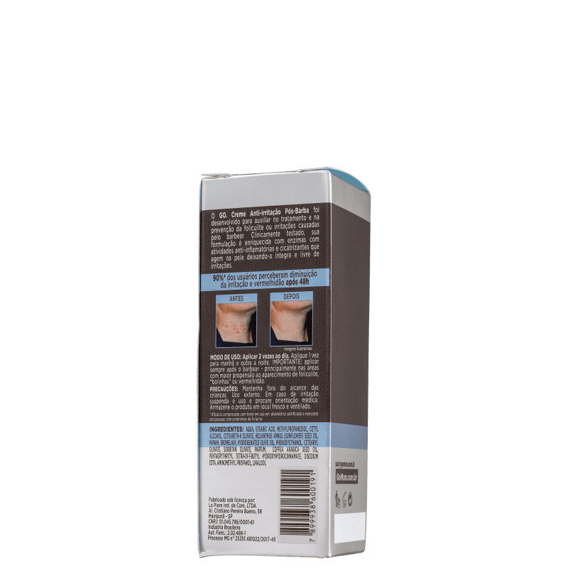 Go Man The New Classic Anti-Irritação - Creme Pós-Barba 30g