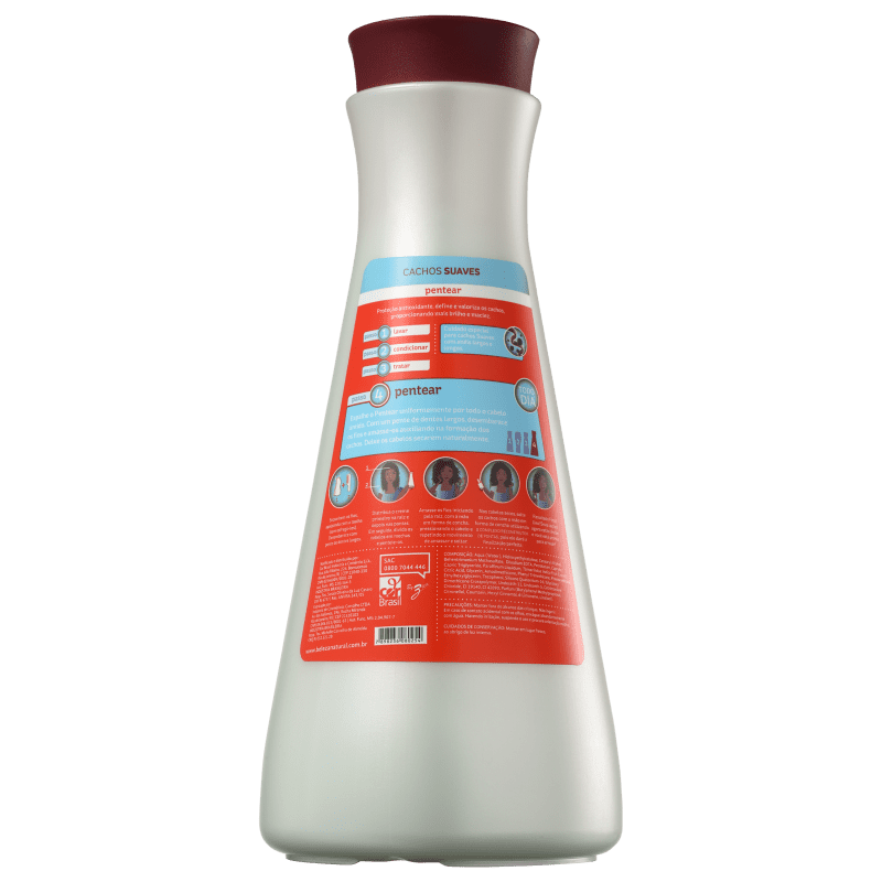 Beleza Natural Bn.Cachos Suaves - Creme de Pentear 1000ml