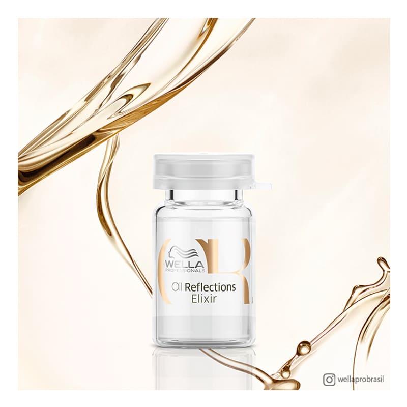Kit Wella Professionals Oil Reflections Elixir Salão (3 Produtos)