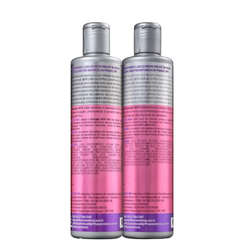 Kit Griffus Bem Lisa Duo (2 Produtos)