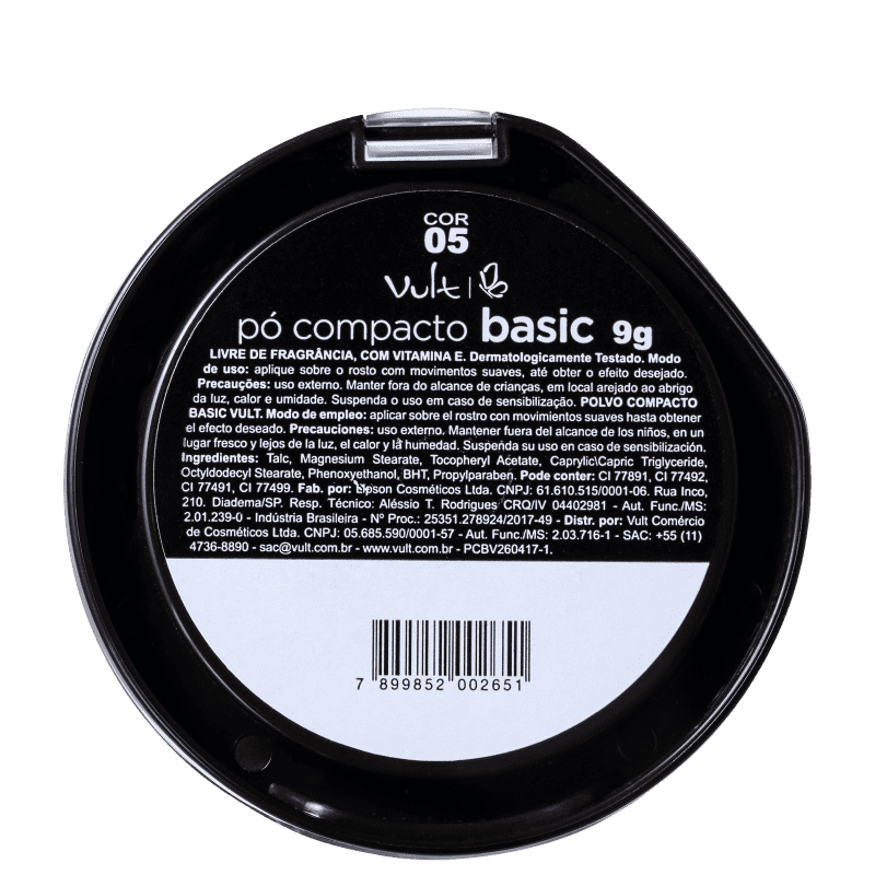 Vult Basic 05 - Pó Compacto 9g