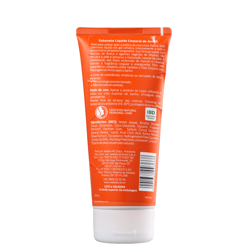 Weleda Arnica - Sabonete Líquido 200ml