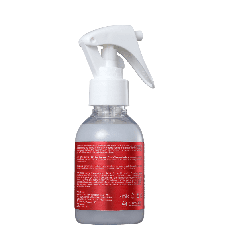 Felps Profissional XMix SOS Liss Express - Fluido Protetor Térmico 100ml