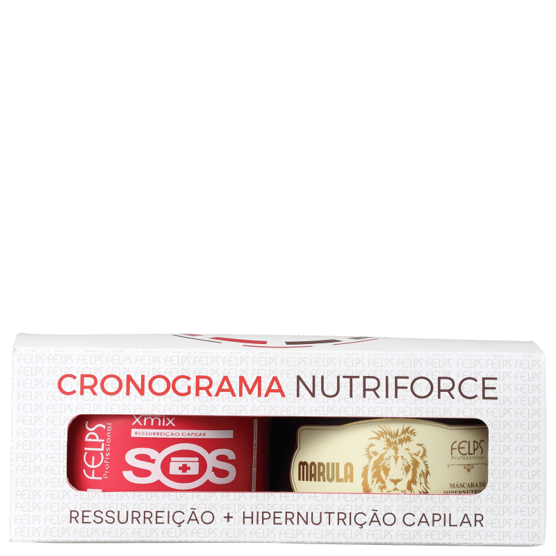 Kit Felps Profissional Cronograma Nutriforce (2 Produtos)