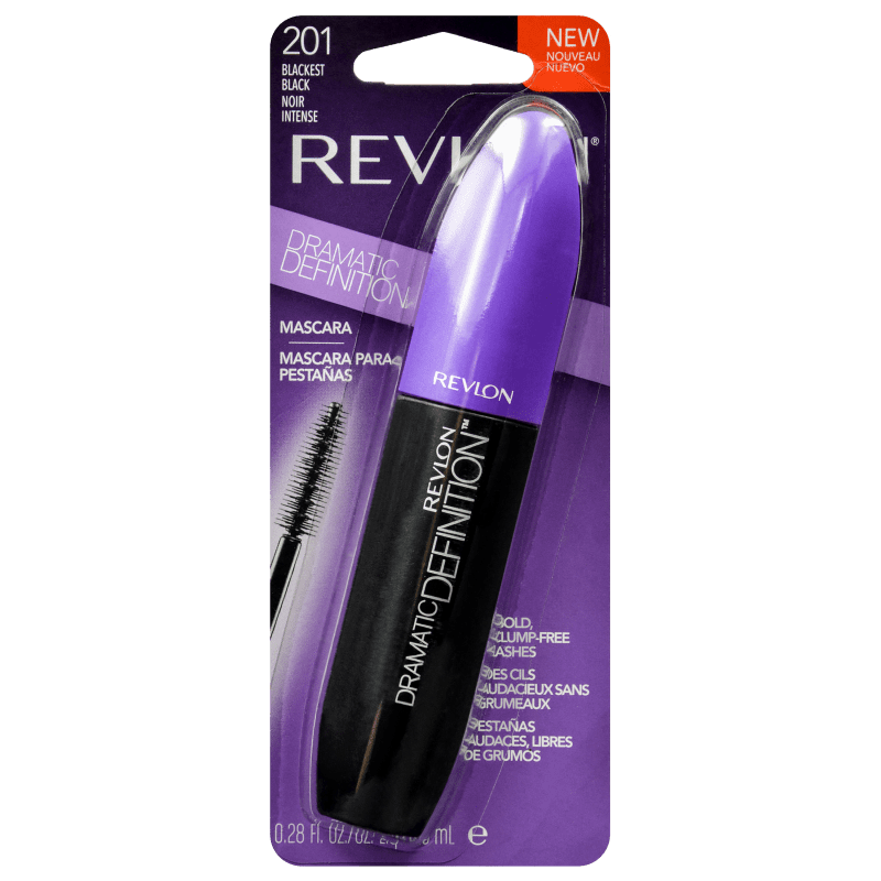 Revlon Dramatic Definition 201 Blackest Black - Máscara para Cílios 8,5ml