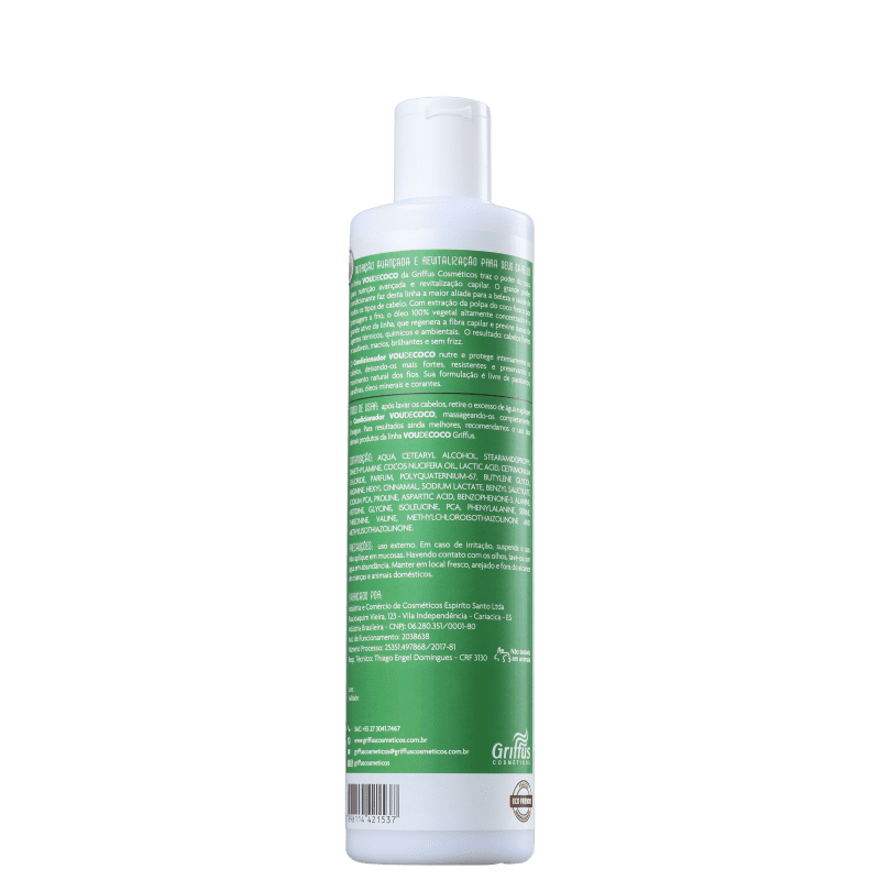 Griffus Vou de Coco - Condicionador 420ml