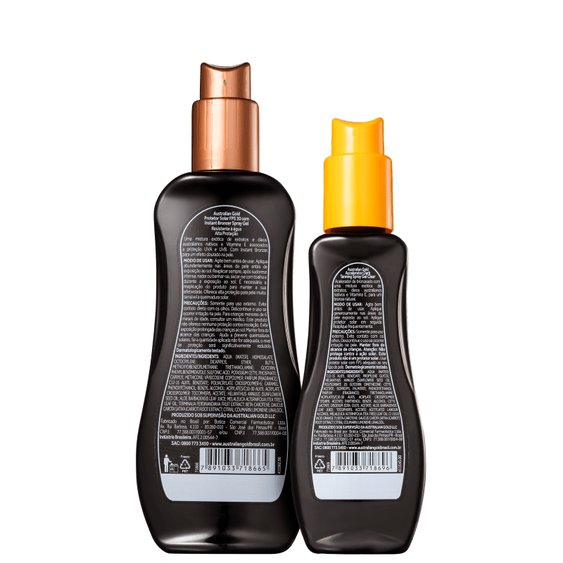 Kit Australian Gold Protetor + Acelerador (2 Produtos)