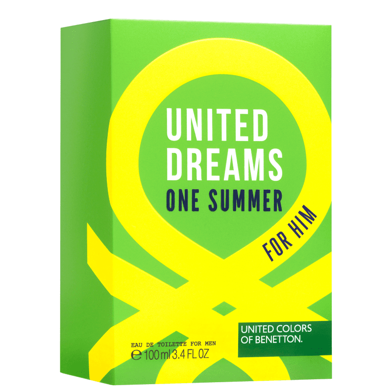 United Dreams One Summer Him Benetton Eau de Toilette - Perfume Masculino 100ml