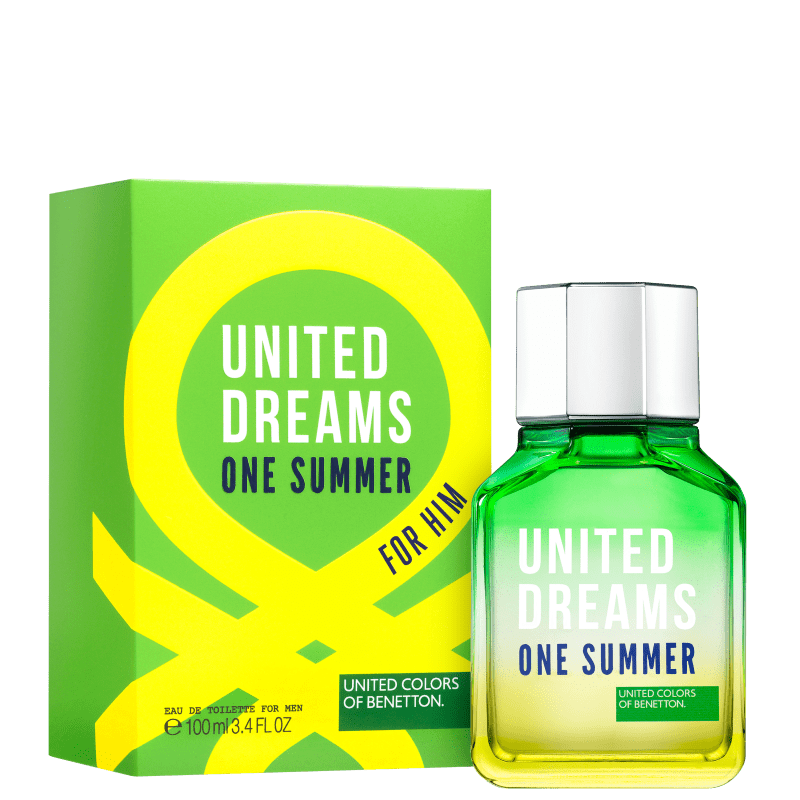 United Dreams One Summer Him Benetton Eau de Toilette - Perfume Masculino 100ml