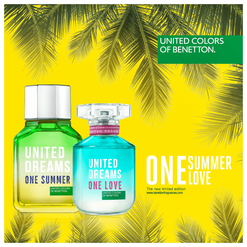 United Dreams One Summer Him Benetton Eau de Toilette - Perfume Masculino 100ml