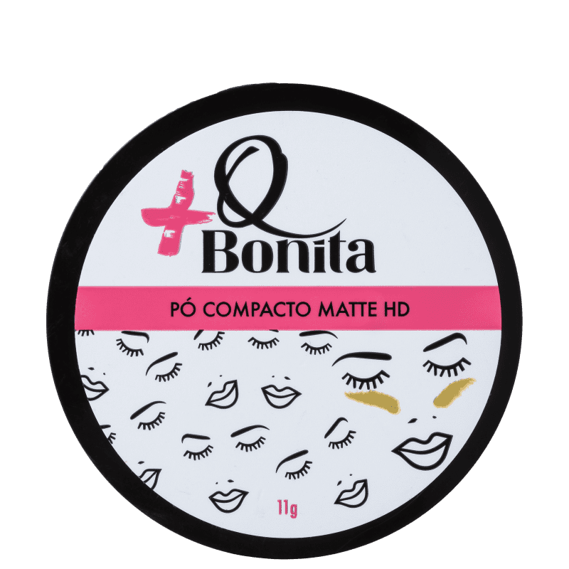 Mais Q Bonita 02 - Pó Compacto Matte 11g