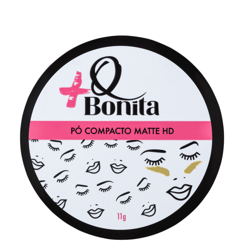 Mais Q Bonita 06 - Pó Compacto Matte 11g