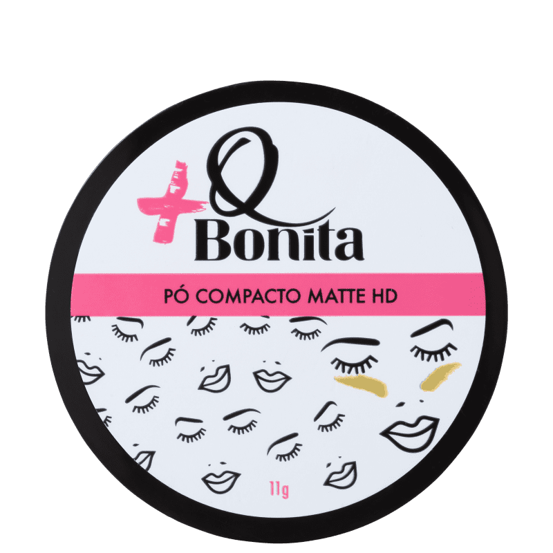 Mais Q Bonita 16 - Pó Compacto Matte 11g